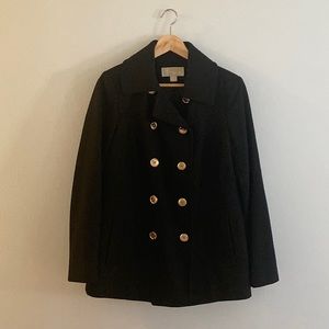 Michael Kors Wool Peacoat Size 10.